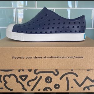 Boys Native shoes in navy